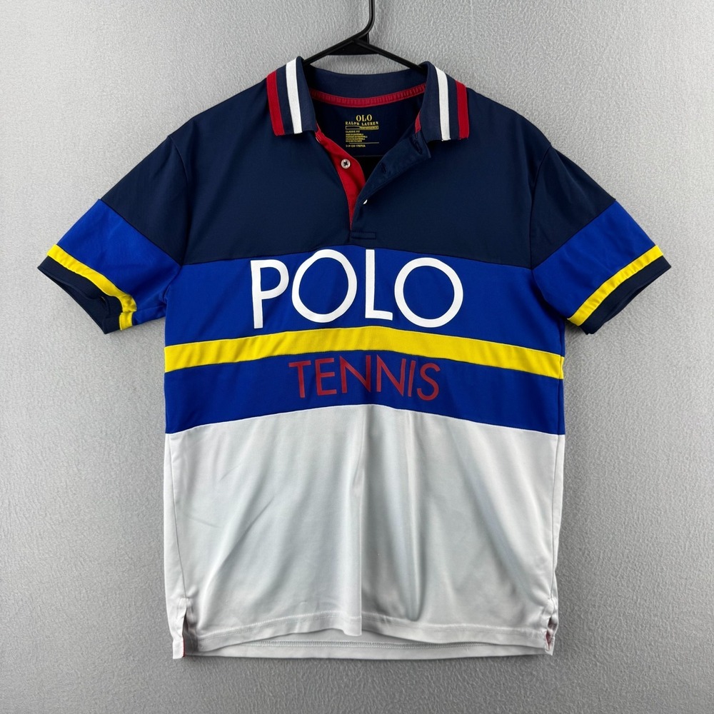 Polo Ralph Lauren Shirt Mens Small Performance Stretch Golf Logo